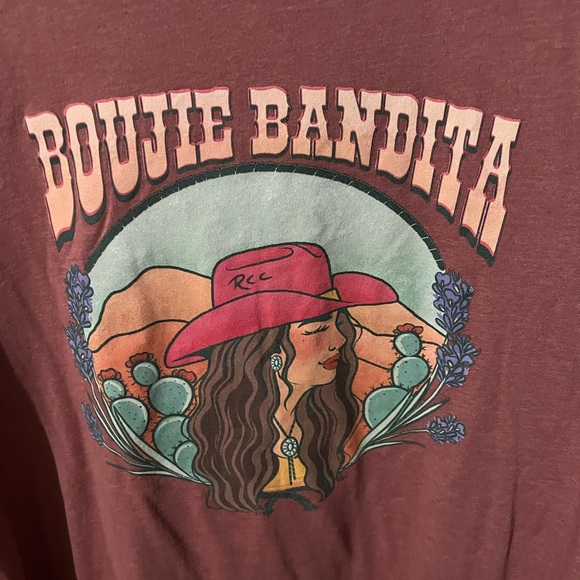 Tops - Western graphic tee nwot